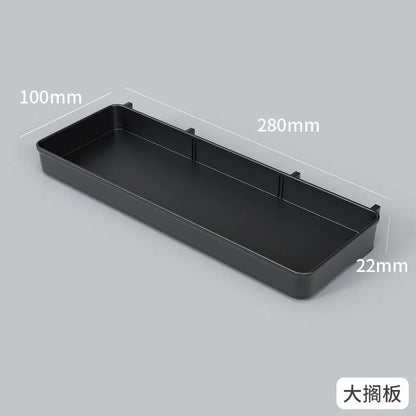 No Punching Pegboard Wall Organizer Panel Shelves For Gamer Room,bathroom,kitchen Storage Rack Organizer Pegboard Accessories