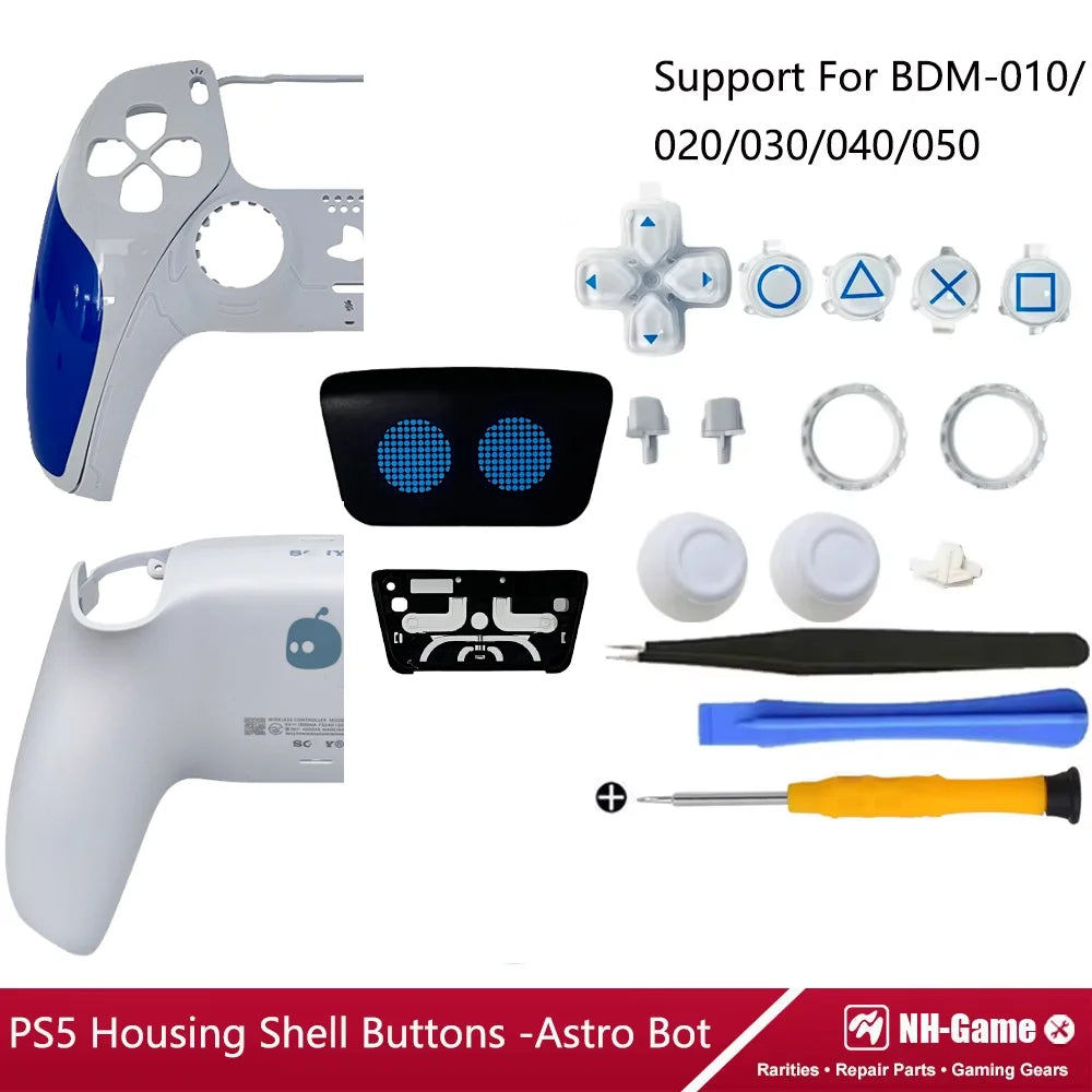 PS5 Controller Housing Case Kit with Tools - Smarsty