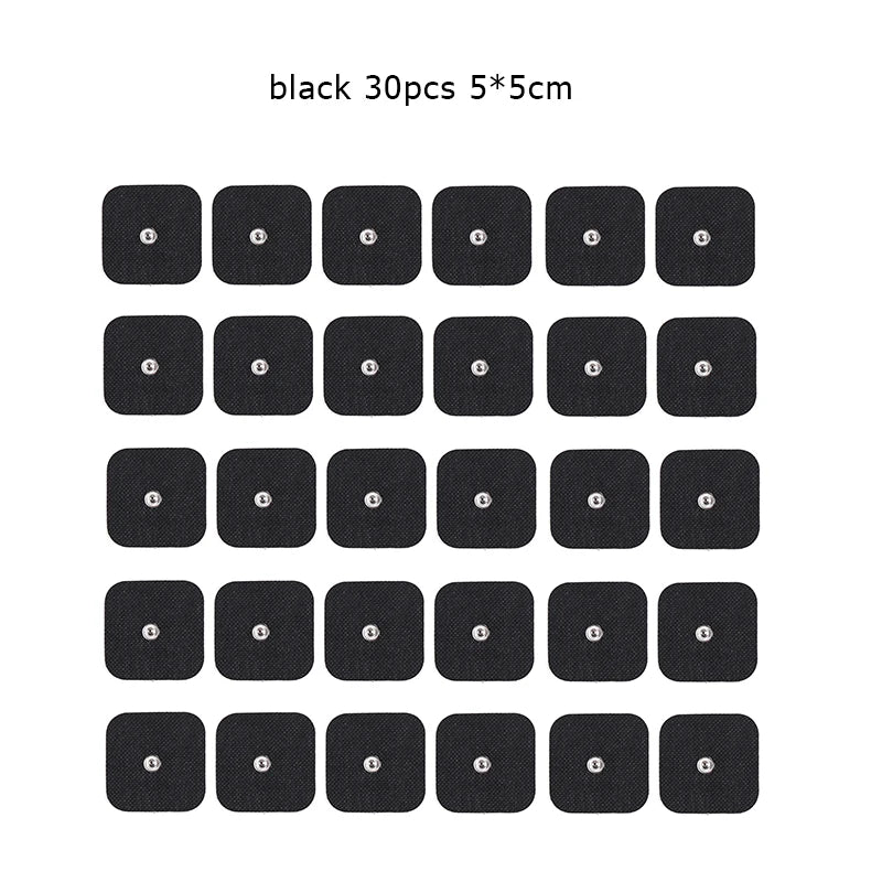 Reusable 5x5cm Electrode Pads for Muscle Relief - Smarsty