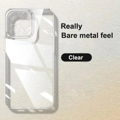 Ultra Thin PC Hard Crystal Clear Case For iPhone 17 16 15 14 Plus 13 12 11 Pro Max XR Glossy Transparent Camera Protection Cover by Smarsty