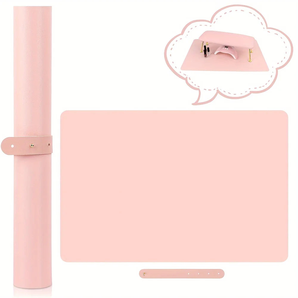 Foldable Nail Art Table Mat Waterproof Hand Rest Pad - Smarsty