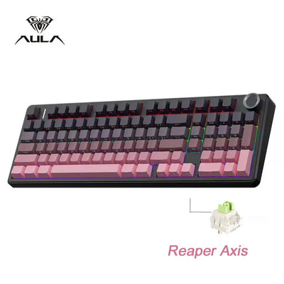 Gaming Mechanical Keyboard With Wireless Three Mode - Smarsty