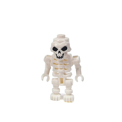 MOC Halloween Skeleton Army Mini Doll Building Blocks DIY Assembled Building Blocks Character Doll Skeleton Horse Ornaments Toy - Smarsty