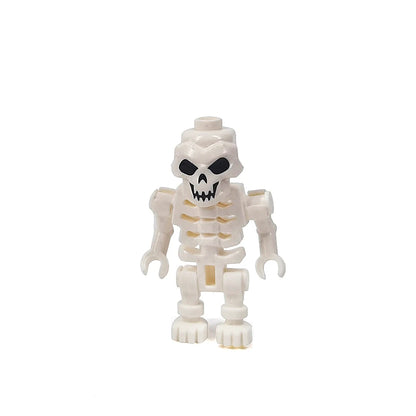 MOC Halloween Skeleton Army Mini Doll Building Blocks DIY Assembled Building Blocks Character Doll Skeleton Horse Ornaments Toy