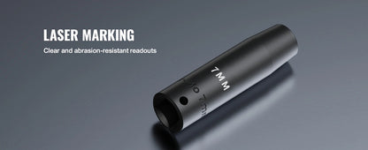 SucceBuy 1/2" Drive Impact Socket Set  6 Point Cr-V Alloy Steel for Auto Repair Easy-to-Read Size Markings Rugged Construction