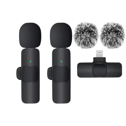 Basix Wireless Lavalier Microphone for iPhone Vlogging - Smarsty