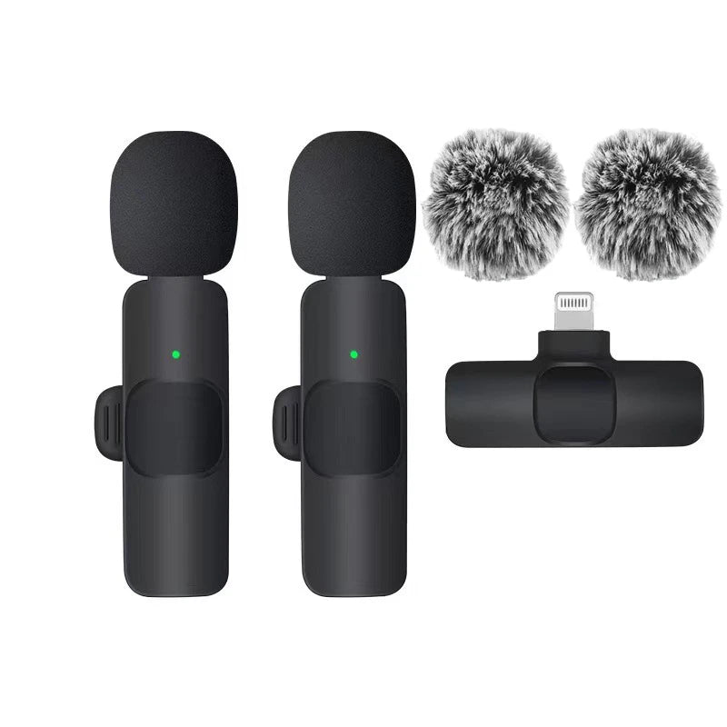 Basix Wireless Lavalier Microphone for iPhone Vlogging - Smarsty