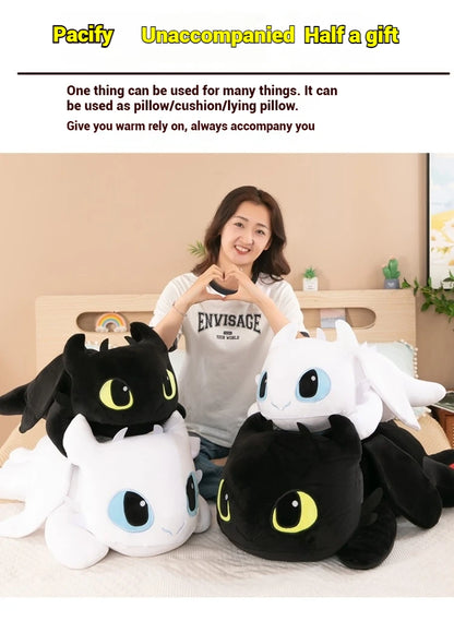 In Stock Little Flying Dragon Kawaii Plush Toy Lying Posture Style Toothless Doll Pillow Toys Children Couple Birthday Gift