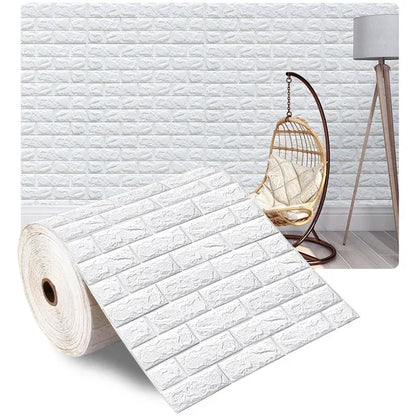 3D Foam Brick Wall Panels Self Adhesive Waterproof Decor - Smarsty