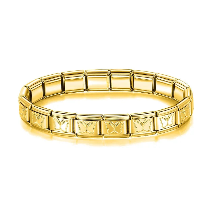 Hapiship Stainless Steel Charm Bracelet Women - Smarsty