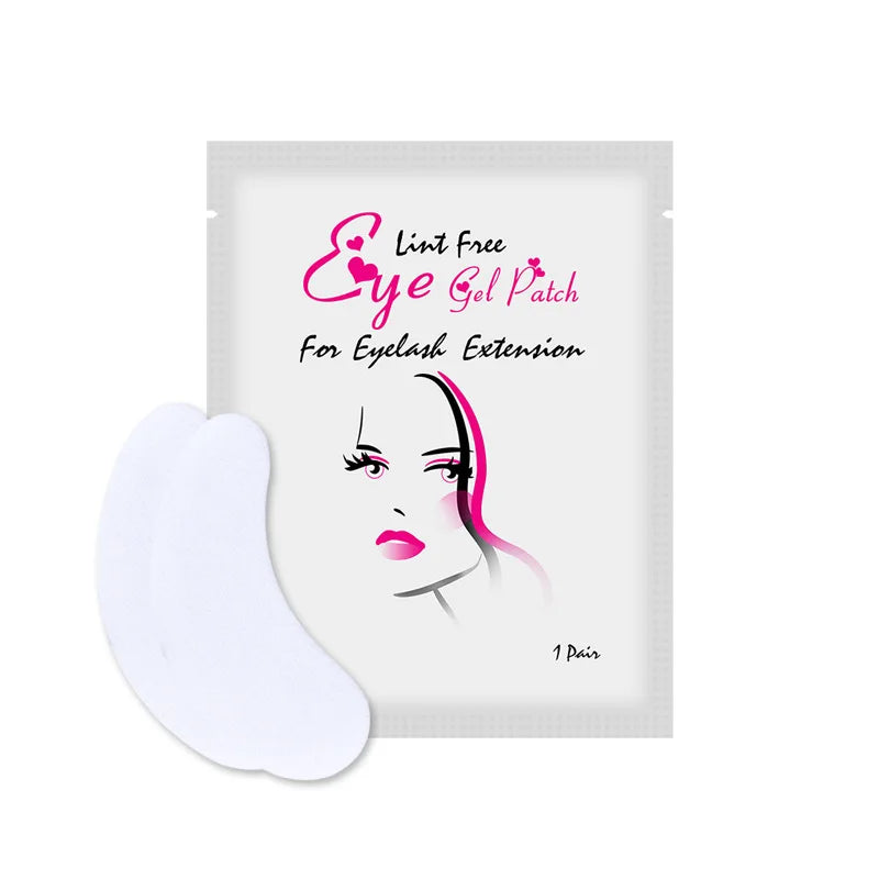 Hydrogel Eye Patches for Eyelash Extensions 100 Pairs - Smarsty