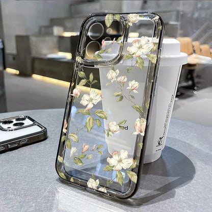 Flower Clear Shockproof iPhone Case - Smarsty