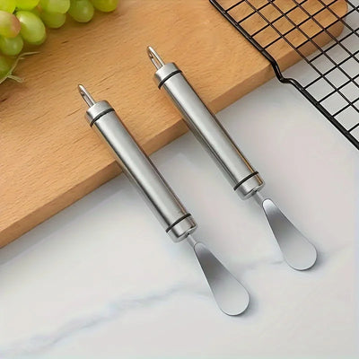 Stainless Steel Orange,Citru Peeler,Simple Lemon Peeler,Creative Cutter,Orange Peeler Tool With Handle,Restaurant Kitchen Gadget by Smarsty