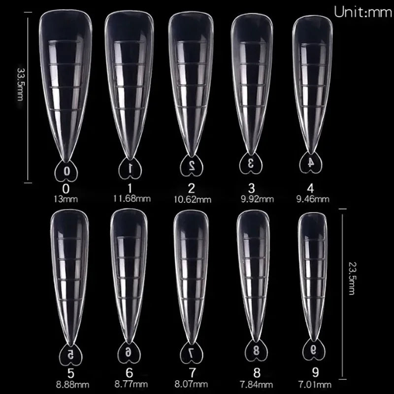 Acrylic Nail Tips Kit for Quick DIY Manicures - Smarsty