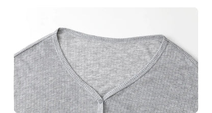 CHIC VEN Women's Cardigan New V-neck Long Sleeved Female Shirt Female Jumpers Sun Protection Woman Top Spring Summer 2024