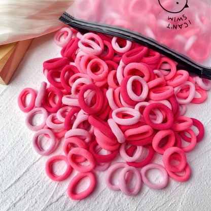 Kids Colorful Elastic Hair Bands Soft Non Slip Scrunchies - Smarsty