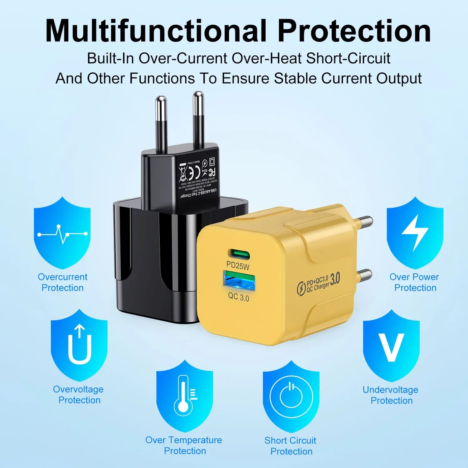 25W USB C HighEfficiency FastCharger iPhone 15 Pro Max - Smarsty