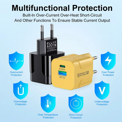 25W USB C HighEfficiency FastCharger iPhone 15 Pro Max - Smarsty