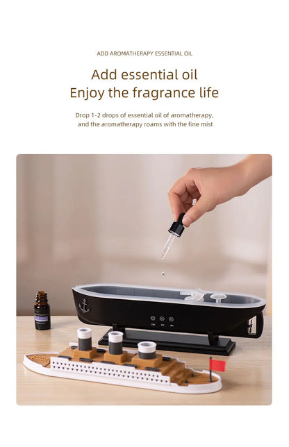 Ultrasound Air Humidifier with Colorful Night Light - Smarsty
