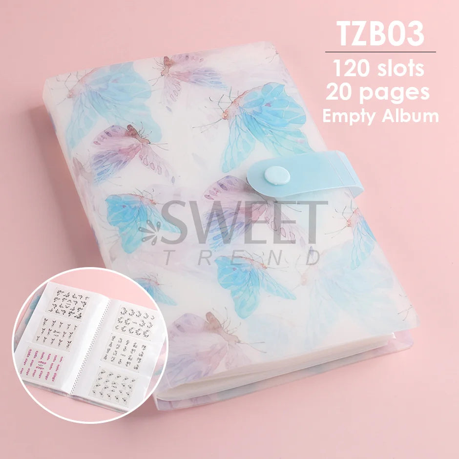 Nail Art Stickers Storage Book for Easy Organization - Smarsty