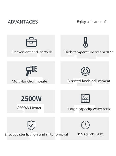 Kitchen oil stains Steam Cleaner High Temperature Disinfection Air Conditioning Kitchen Range Hood Machines cleaning machine