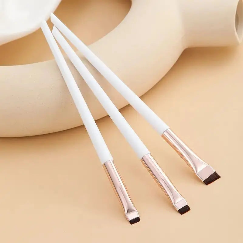 Eyeliner and Eyebrow Brushes Set for Precision Makeup Application - Smarsty
