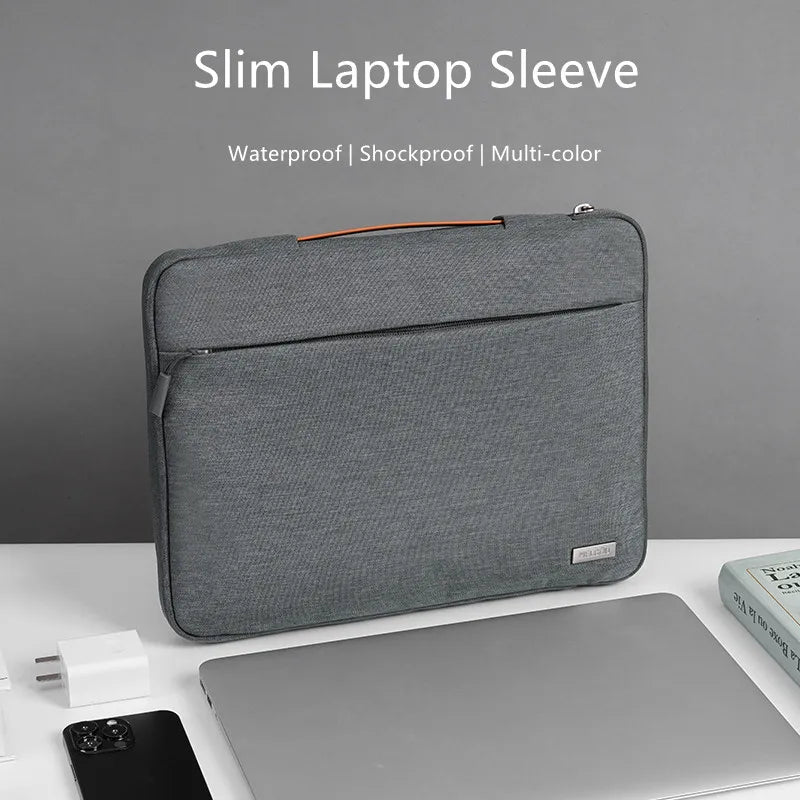 Shockproof Multi Pocket Laptop Sleeve For MacBook Pro