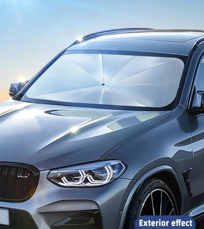 Car Sunshade Umbrella Windshield Folding Front Parasol Umbrella Type Sun Shade for Car Window Summer Sun Protection Accessories - Smarsty