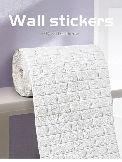 Self-Adhesive 3D Brick Wallpaper for Stylish Decor - Smarsty