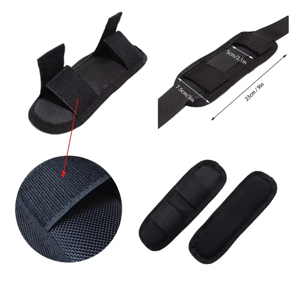1pc Detachable Shoulder Strap Pad Cushion For Backpack Shoulder Bag Decompression Non Slip Shoulder Strap Pad Bags Accessories