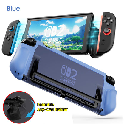 Protective Case for Nintendo Switch 2 with Ergonomic Grip - Smarsty