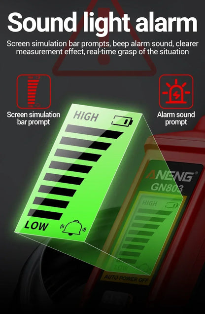 ANENG GN803 Portable Gas Leak Detector with LCD Display - Smarsty