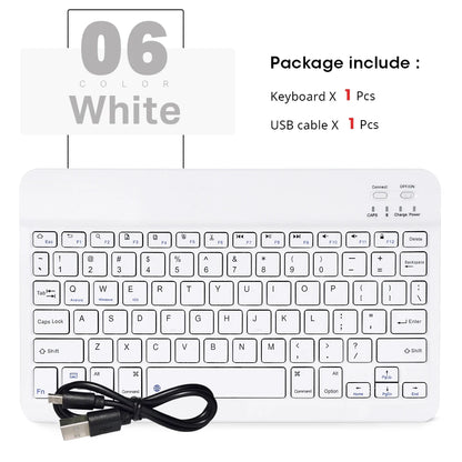 Mini Wireless Bluetooth Keyboard With Integrated Mouse