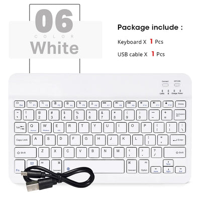 Compact Bluetooth Wireless Keyboard And Mouse For Tablet - Smarsty