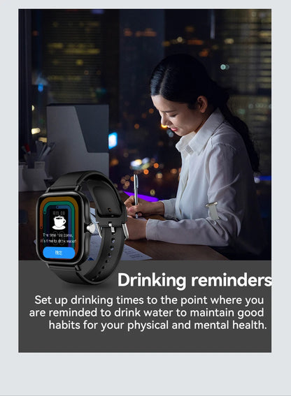 LAXASFIT Smart Watch with Heart Rate Monitor and Bluetooth - Smarsty