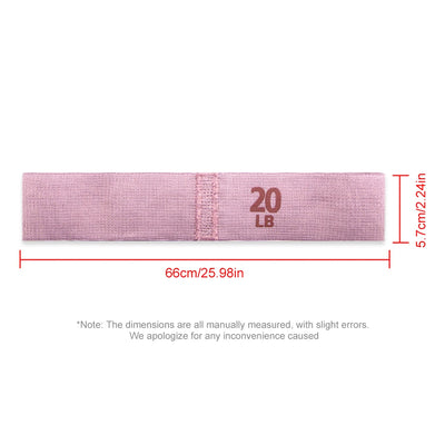 Hip Resistance Bands Anti-Slip Stretch Fitness Strips Portable Glute Thigh Elastic Bands Yoga Gym Equipment - Smarsty