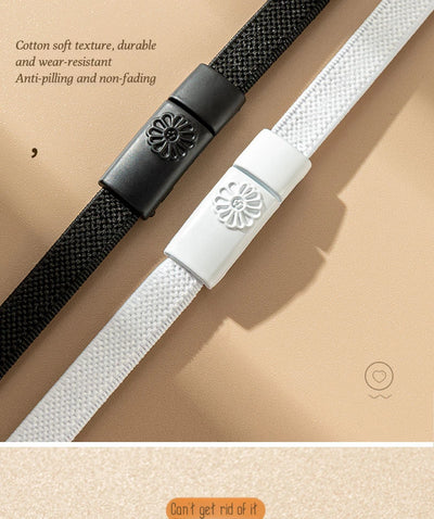 1Pair Magnetic Lock Shoelaces without ties Flat Elastic Laces Sneakers Boots No Tie Shoelace Rubber Bands for Shoes Accessories - Smarsty
