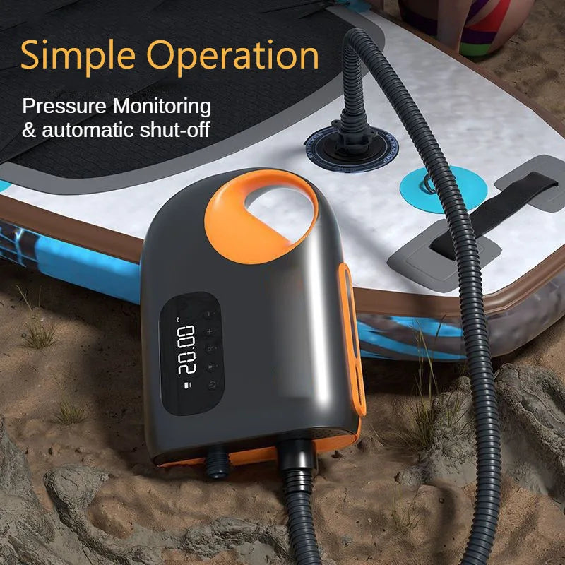 Electric Air Pump High Speed Inflator For Paddle Boards - Smarsty