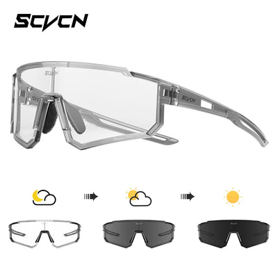 SCVCN new Outdoor Cycling Sunglasses Men MTB Bike Glasses Sports Mountain Climbing fishing Women Bicycle Cycling UV400 Goggles by Smarsty