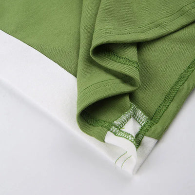 Sleeveless Knitted Crop Tops Green Sexy Basic Patchwork 2023 Summer Casual Cami Backless Y2k Vintage Tank Top Women - Smarsty