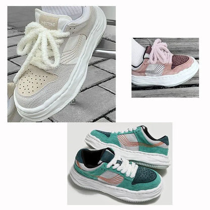 0.8cm width 1 Pair Cute Plush Sneakers Shoelaces Men Women High-top Casual Canvas  White Flat Shoes Laces Strings Accessories - Smarsty