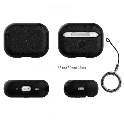 Leather Texture Case For Apple AirPods Pro Protection - Smarsty