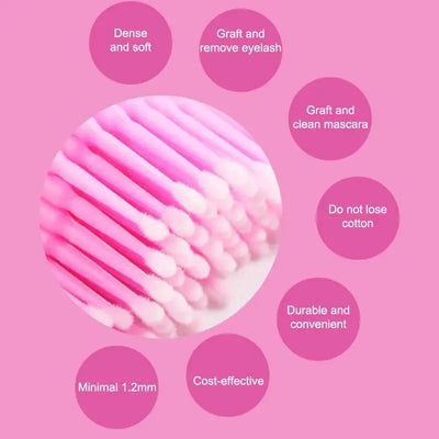 Glitter Disposable Eyelash Brushes for Easy Application - Smarsty