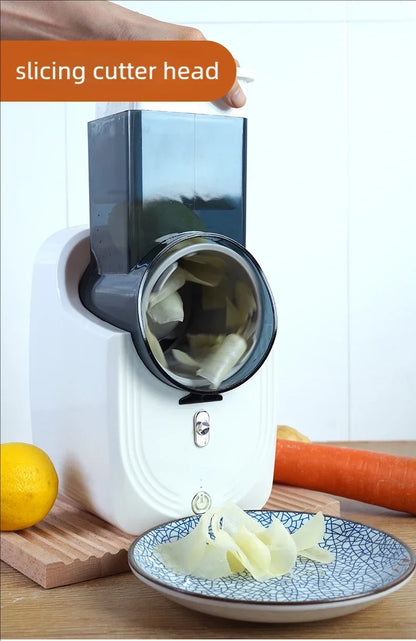 Multi-function Vegetable Cutter Household Kitchen Electric Vegetable Cutter Vegetable Slicer Shredder Automatic