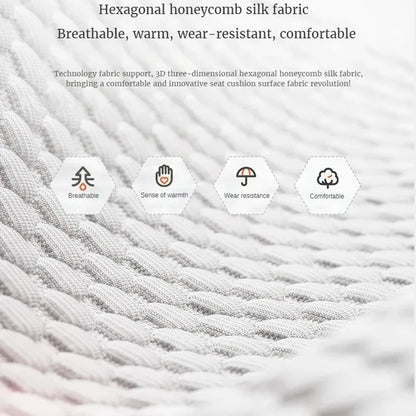 Ice Silk Car Seat Cushion With Ventilation For Comfort - Smarsty