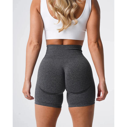 TKITK Seamless Shorts Women  Workout Shorts Fitness Sports Short Gym Yoga Shorts Yoga pants leggings cycling shark pants - Smarsty