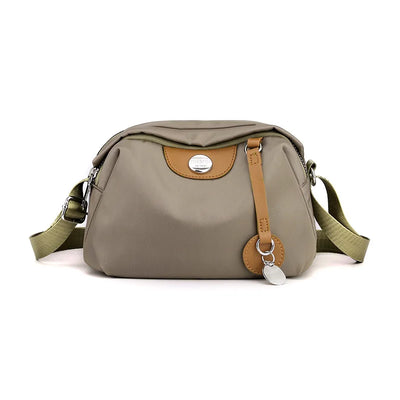Waterproof Nylon Crossbody Bag For Women With Zipper - Smarsty