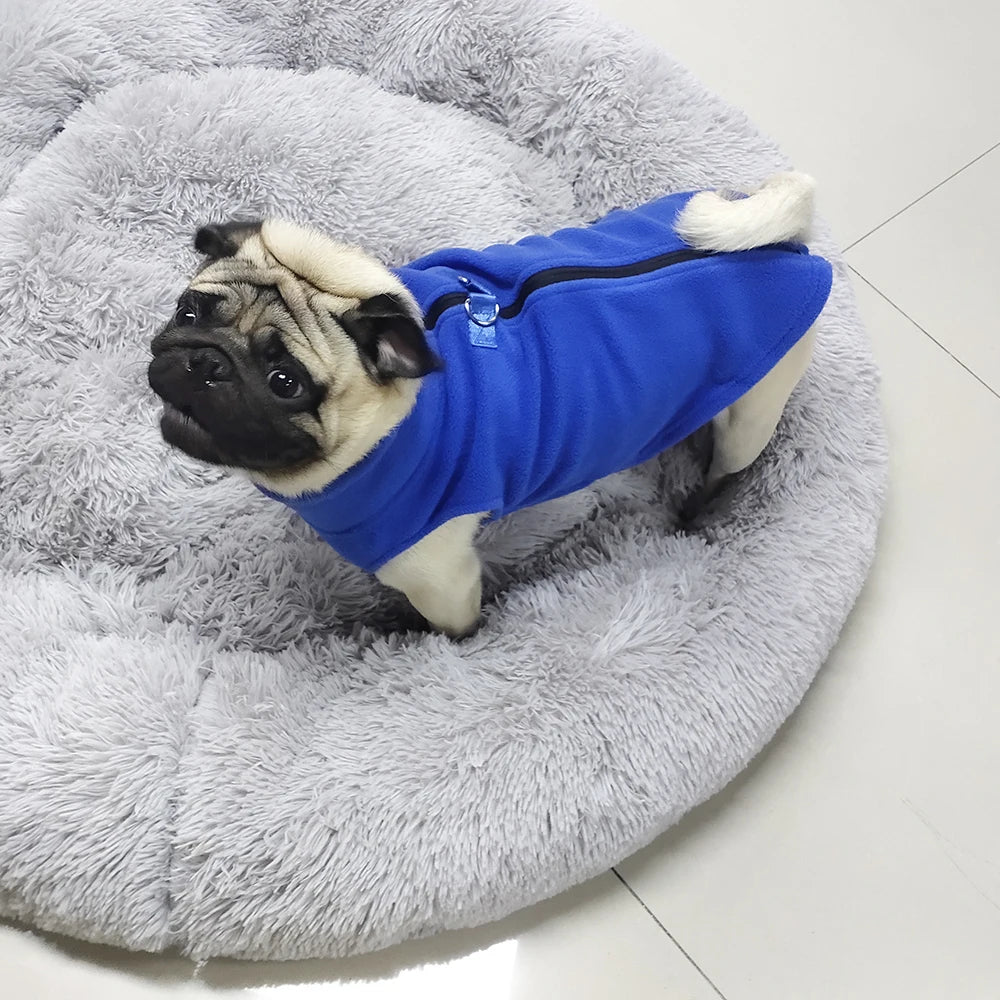 Winter Fleece Dog Jacket for Small Pets - Smarsty