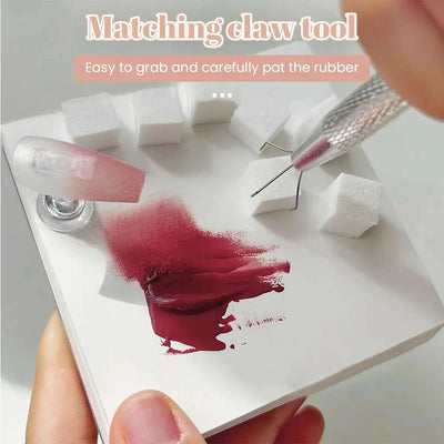Sponge Gradient Nail Art Stamper Tool Set - Smarsty