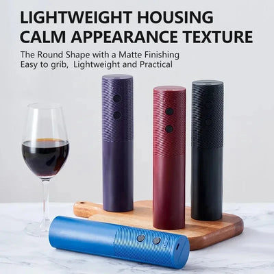 Electric Wine Bottle Opener Automatic Red Wine Corkscrew Rechargeable Wine Opener One-click Button Wine Tools Kitchen Products - Smarsty
